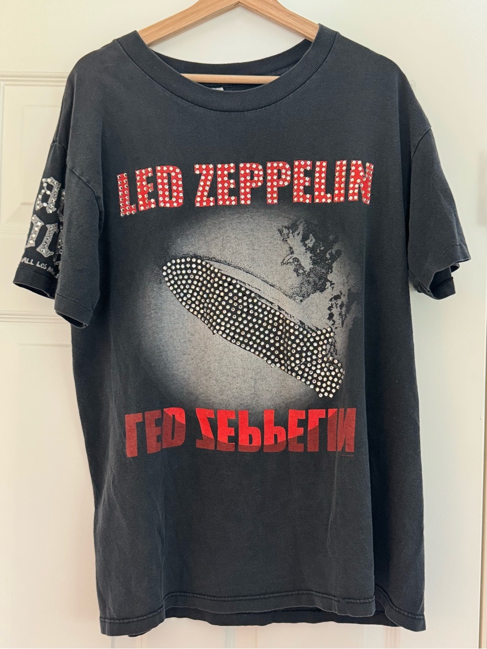 Vintage re-made Led Zeppelin band tee